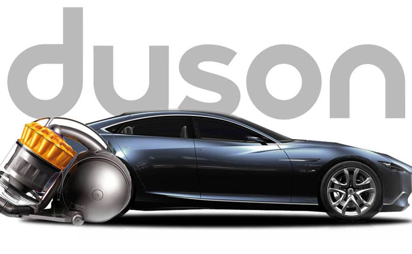 Dyson et voiture électrique ne font plus qu'un